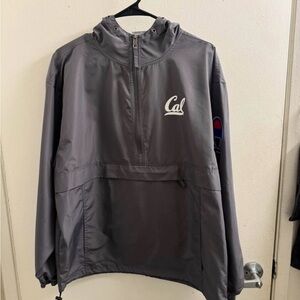 Cal Gray Windbreaker Jacket